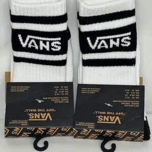 Vans Classic Black and White Casual Socks